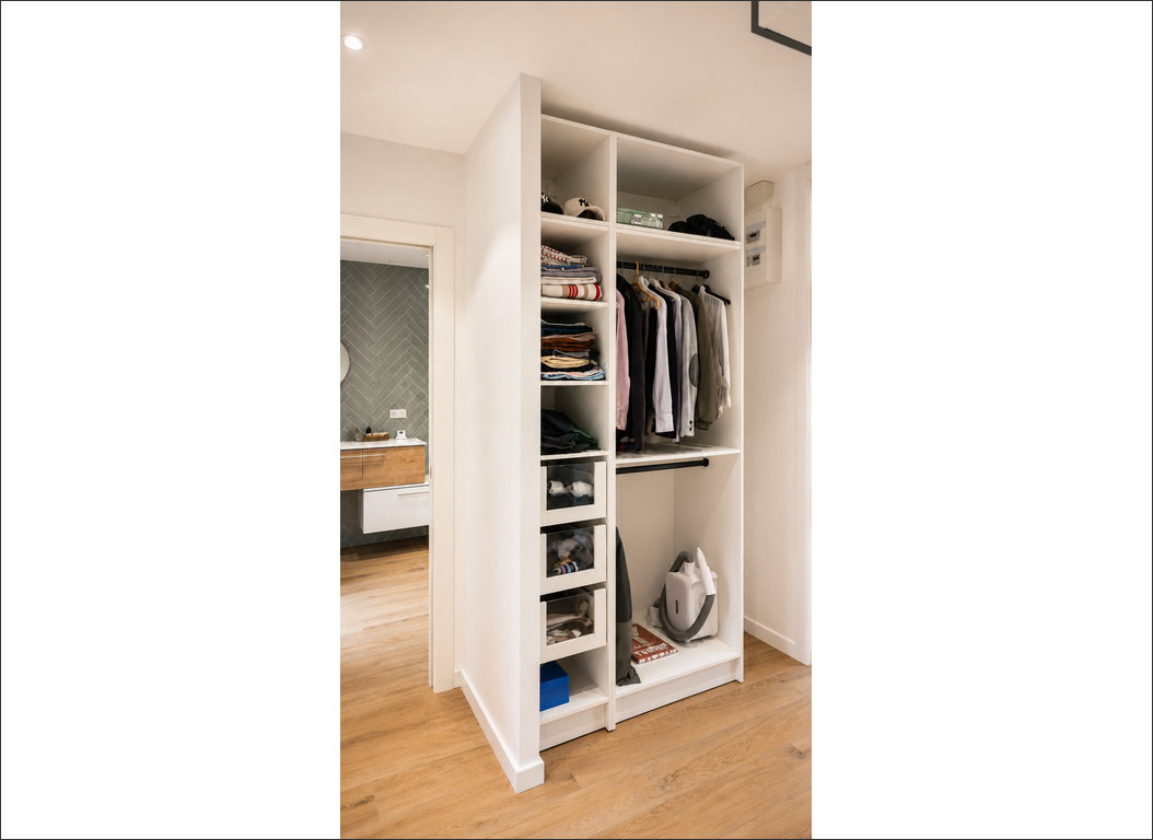 aménagement de rangement intérieur de la suite parentale à Wandignies-Hamage (Nord)