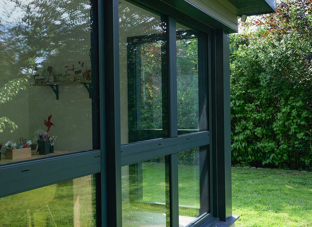 EXTENSION BOIS, BUREAU, CHAMBRES ET SALLE DE JEUX À BOUCHAIN (NORD) - 12