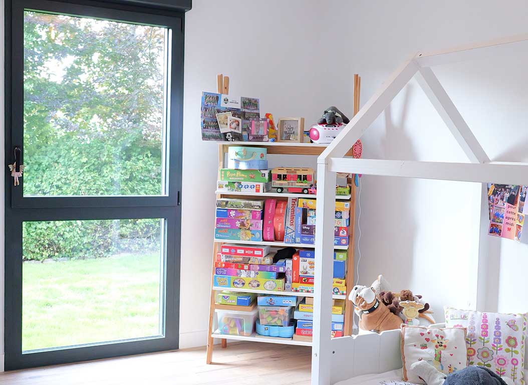 EXTENSION BOIS, BUREAU, CHAMBRES ET SALLE DE JEUX À BOUCHAIN (NORD) - 18