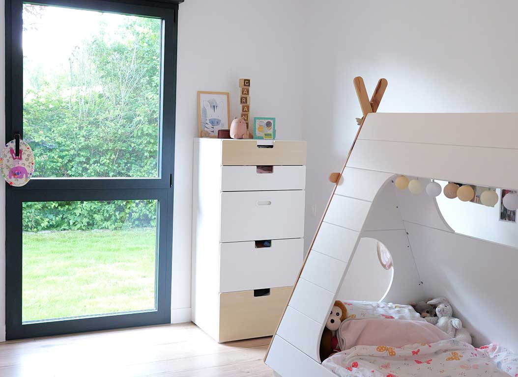 EXTENSION BOIS, BUREAU, CHAMBRES ET SALLE DE JEUX À BOUCHAIN (NORD) - 19