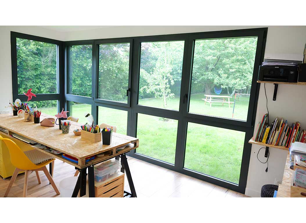 EXTENSION BOIS, BUREAU, CHAMBRES ET SALLE DE JEUX À BOUCHAIN (NORD) - 20