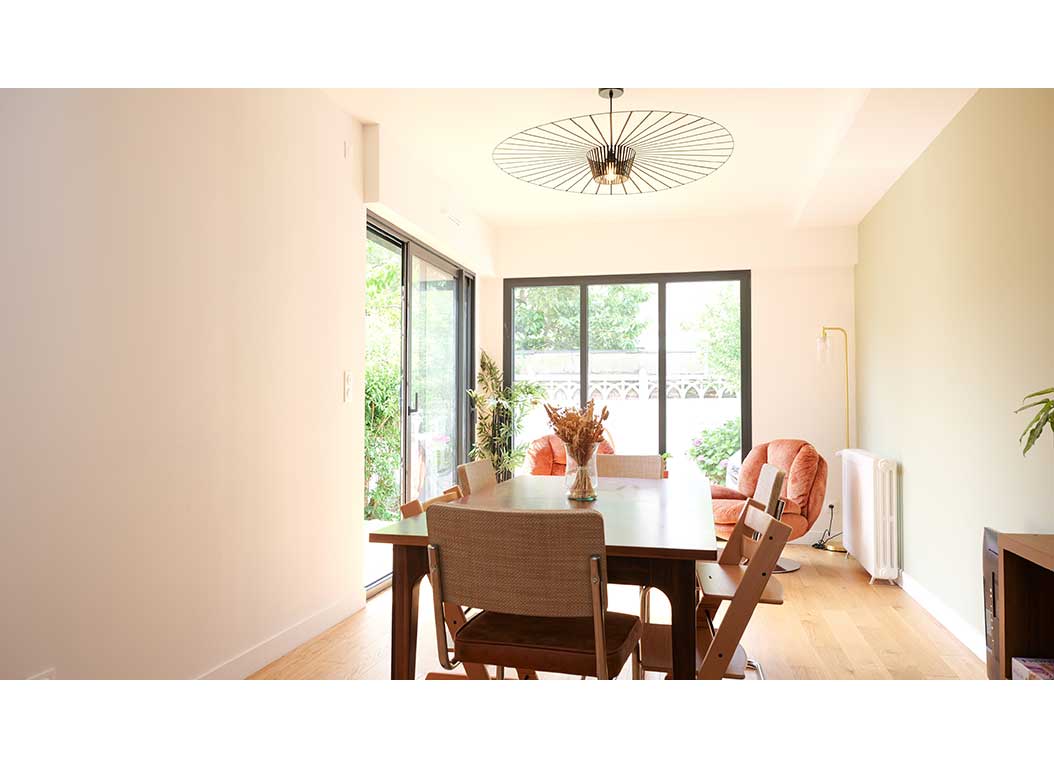 EXTENSION BOIS AVEC SALON ET TERRASSE À Lille (NORD) - 02