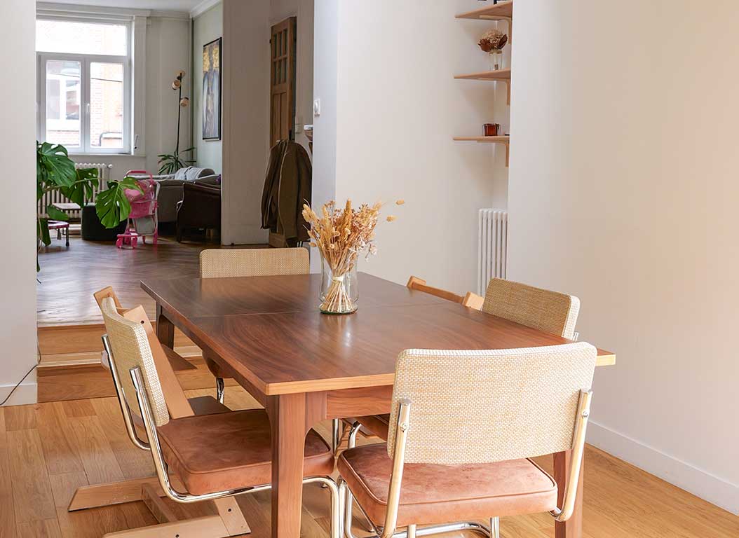 EXTENSION BOIS AVEC SALON ET TERRASSE À Lille (NORD) - 09