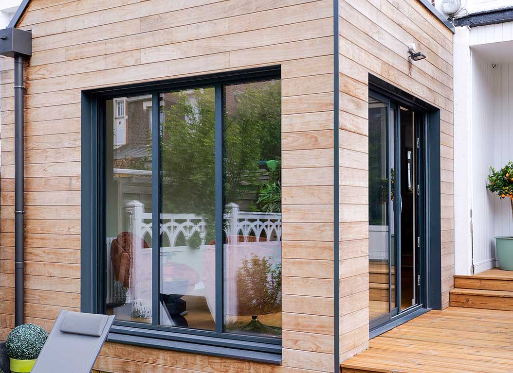EXTENSION BOIS AVEC SALON ET TERRASSE À Lille (NORD) - 11