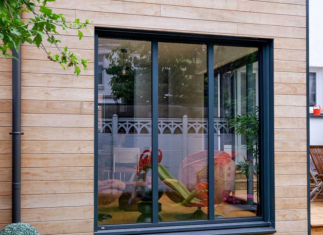 EXTENSION BOIS AVEC SALON ET TERRASSE À Lille (NORD) - 16