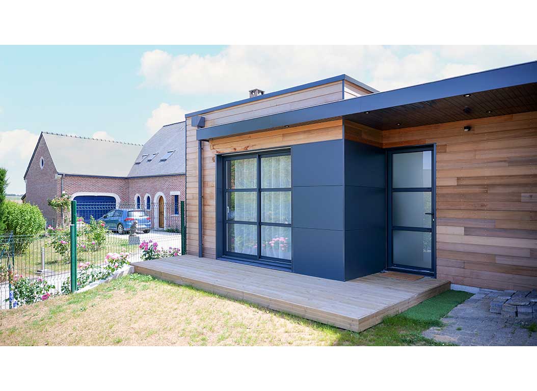 EXTENSION POUR CRÉATION D'UN STUDIO A FAMARS (NORD)- 04
