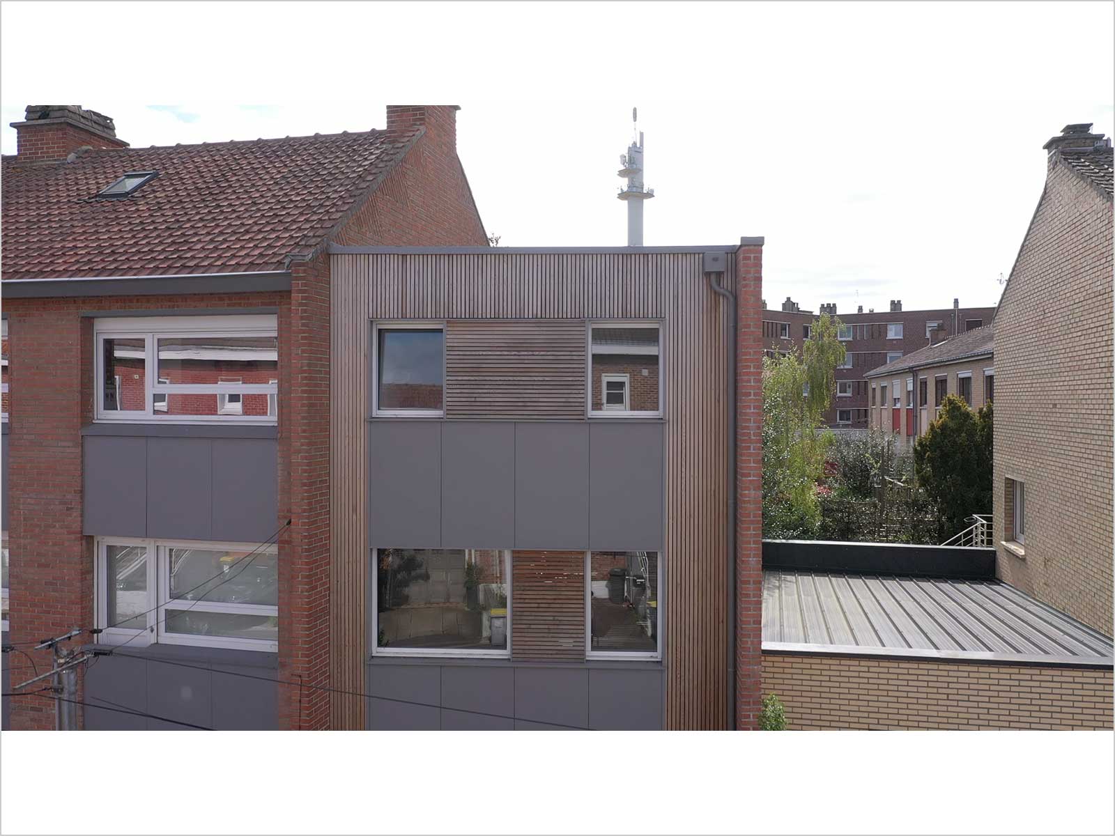 EXTENSION DE MAISON EN OSSATURE BOIS A LAMBERSART (NORD)-19