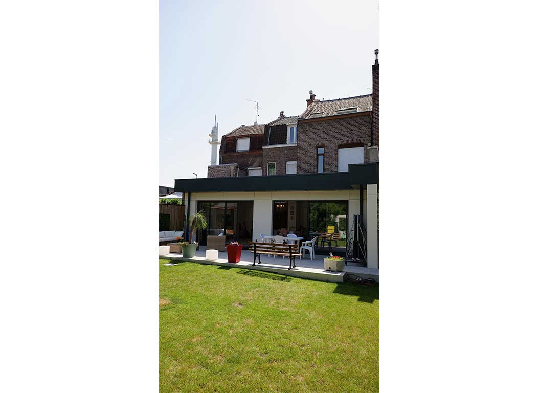 Rénovation de deux maisons pour former une seule maison à Lambersart - photo 4536