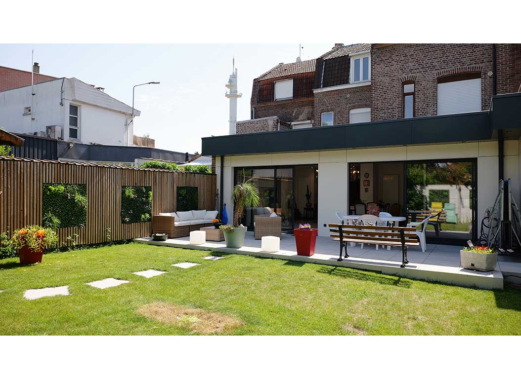 Création d'une habitation unique à partir de deux maisons à Lambersart - photo 4541