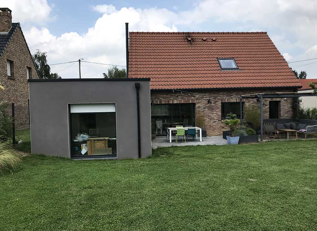EXTENSION BRIQUE DE MAISON A ATTICHES (NORD) 004